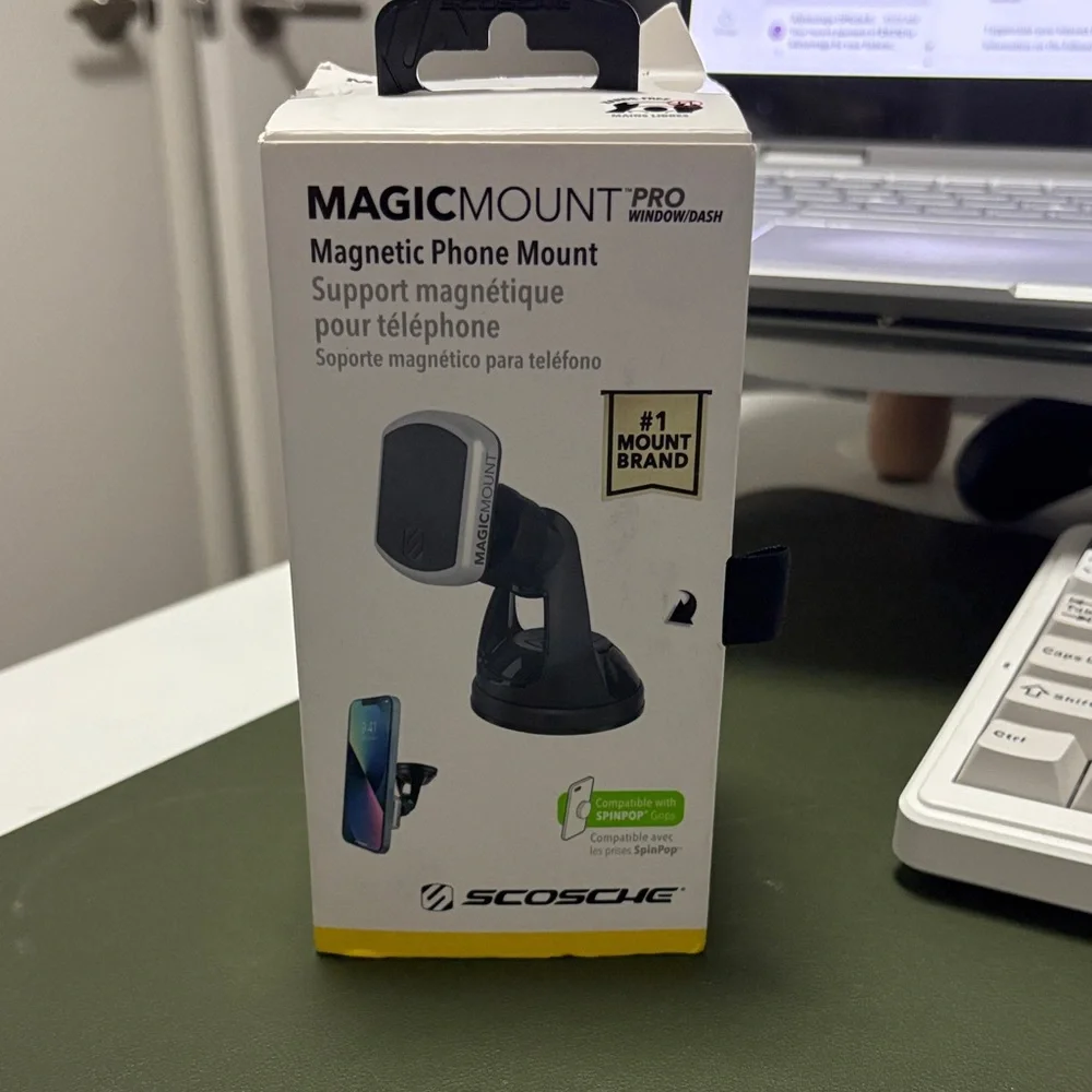 MagicMount Pro Magnetic Phone Mount - Black